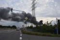 Grossbrand Halle Troisdorf Kriegsdorf Junkersring P012